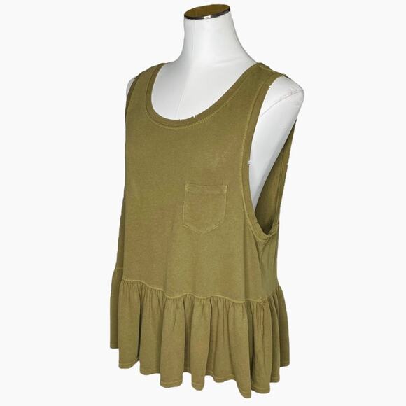We The Free Continental Peplum Tank Top size Large - Picture 4 of 10